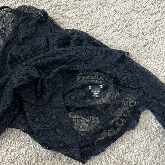 See through knit going out top - Picture 2 of 2